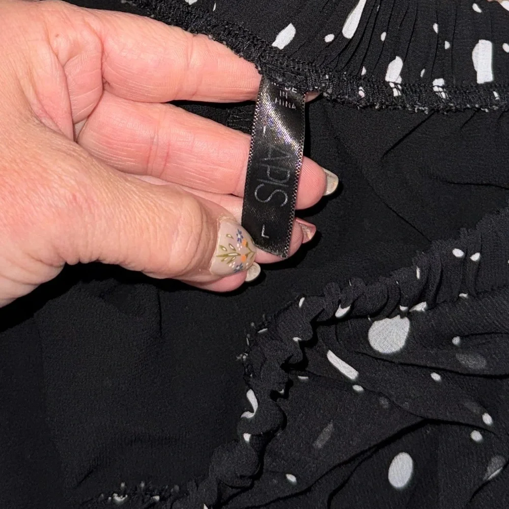 LAPIS • Polka Dot Twirl Skirt - Picture 4 of 10